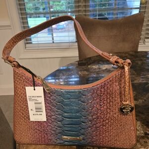 Brahmin Multicolor Leather Shoulder Bag